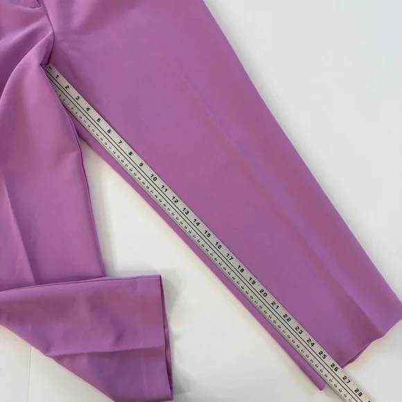 Ann Taylor Pants Womens 6 High Rise Belted Tapered Leg Career Classic - Picture 3 of 8